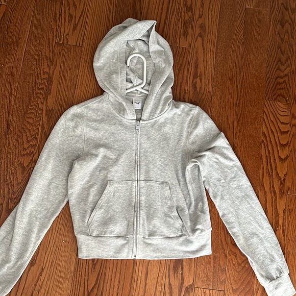 Aritzia TNA Rib Zip Hoodie - Picture 3 of 5